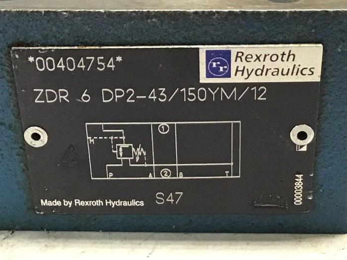 Used REXROTH Valve ZDR6DP243150YM12 #90608