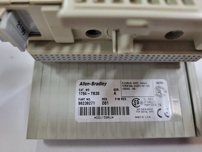 Used ALLEN BRADLEY Input Module 1794-IB16 SER A #129363