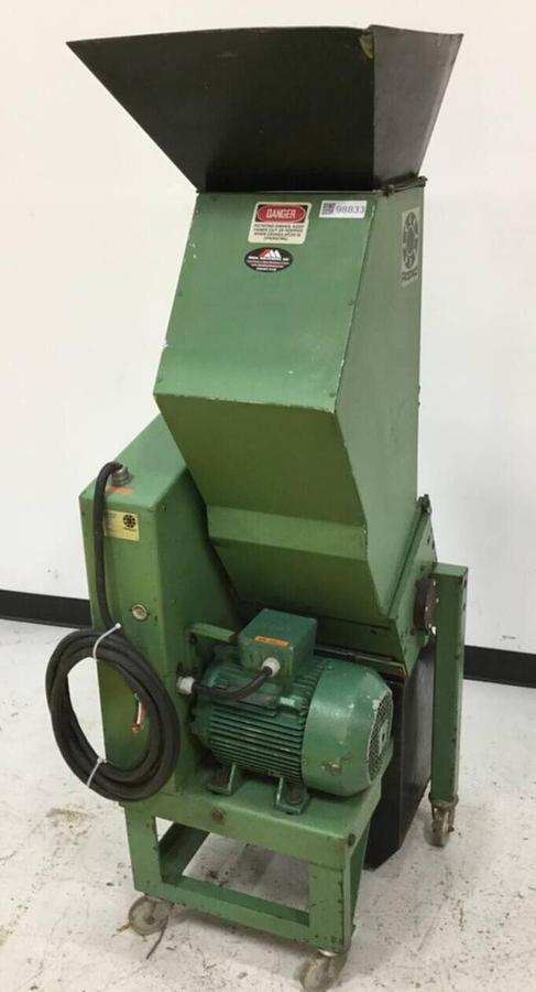 Used RAPID 3 HP Grinder Granulator 611-SR USED
