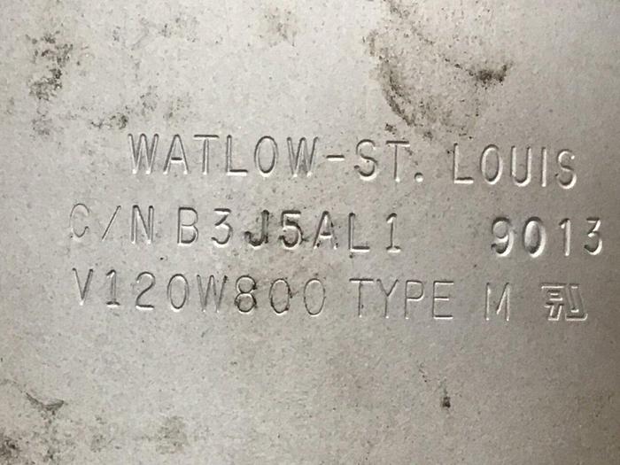 Used WATLOW 800 Watt Heater Band B3J5AL1 #126435