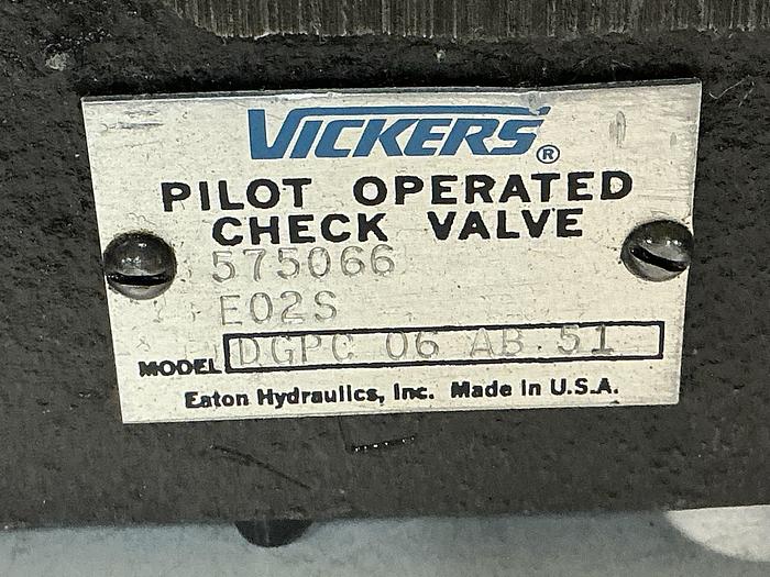 Used VICKERS DGPC 06 AB 51