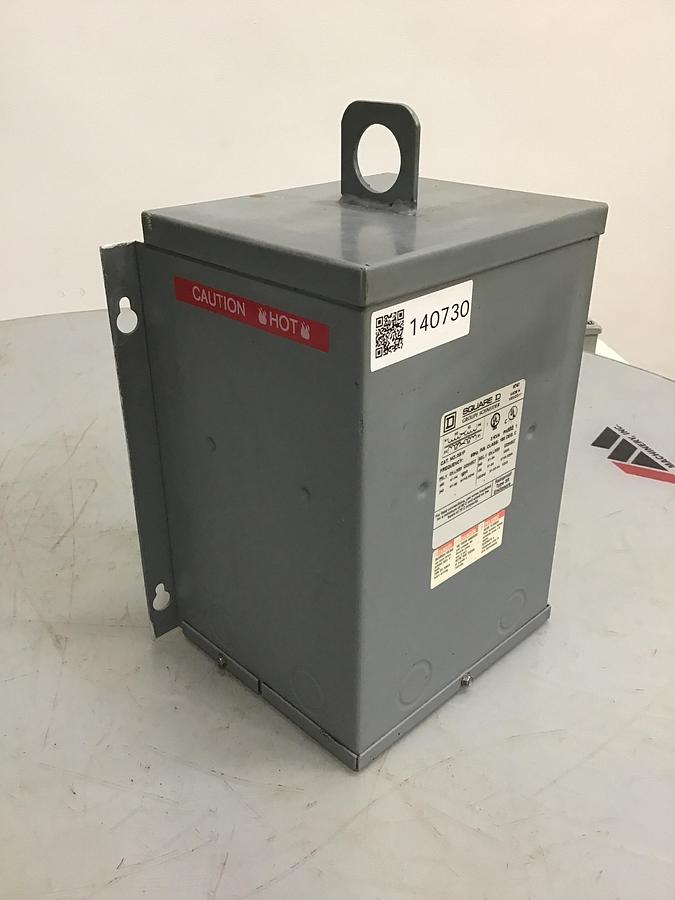 Used SQUARE D 3S1F 3 kVA Dry Type Transformer Used #140730