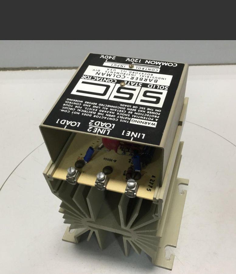 Used BARBER COLMAN Solid State Contactor CA11-24060-22-0-20 USED