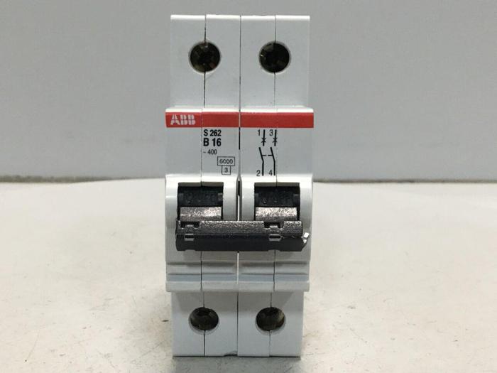 Used ABB 16 Amp Circuit Breaker S261-B16 #104172