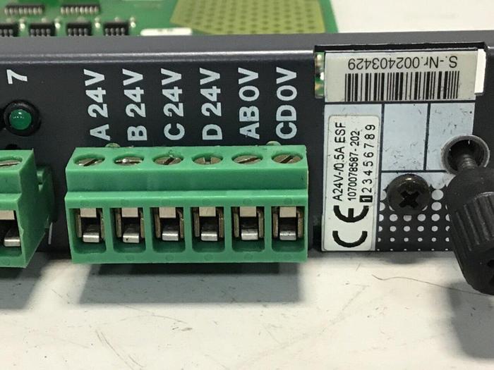 Used BOSCH Output Module 078588-2027 1070078587-202 #128776