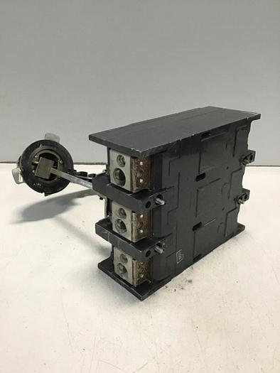 Used GENERAL ELECTRIC 350 Amp Breaker w/Switch TJJ436350WL / DISCONNECT #138659