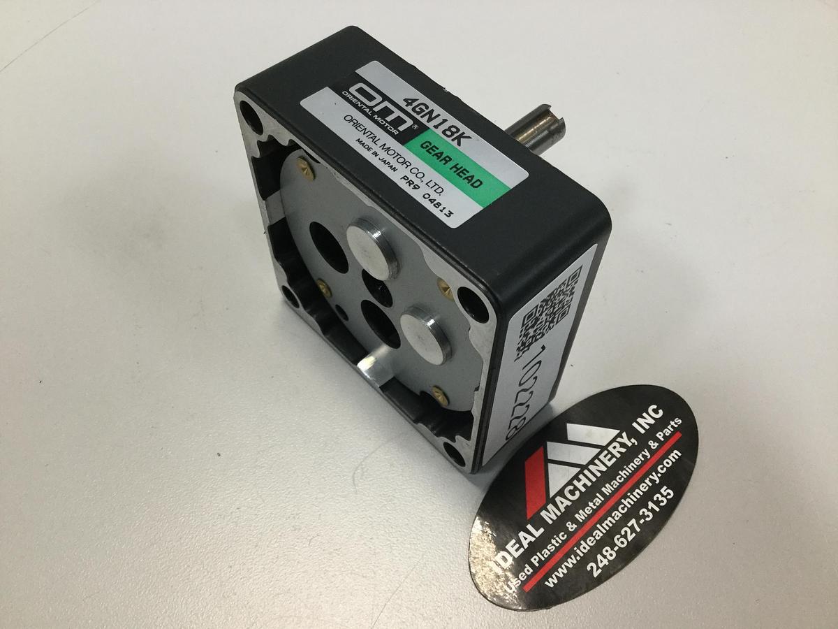 Used ORIENTAL MOTOR Gearhead 4GN18K Used