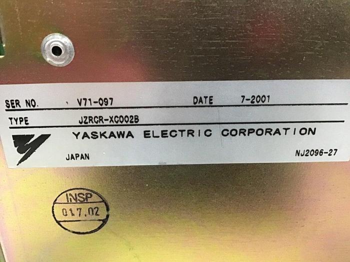 Used YASKAWA Servo Drive JZRCR-XC002B #131254