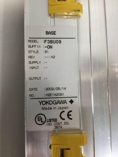 Used YOKOGAWA 9-Slot Base Circuit Board F3BU09-0N USED