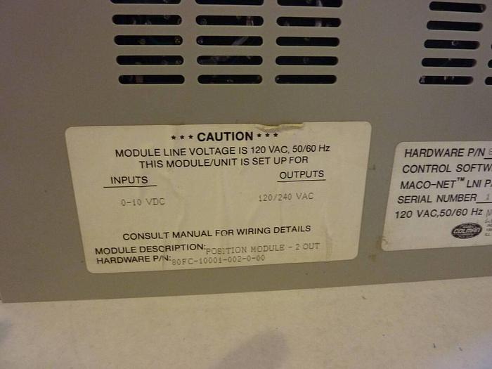 Used BARBER COLMAN Positioning Module 80FC-10001-002-0-00 USED