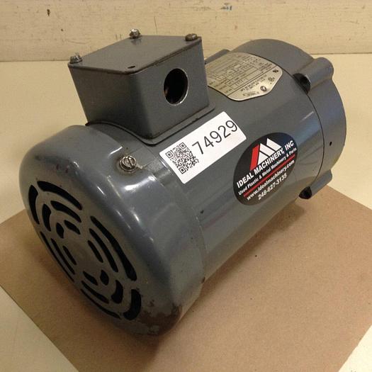 Used BOSTON GEAR .33 HP GEARMOTOR ERTF-B USED