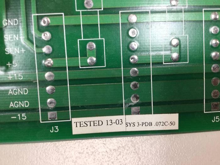 Used AMERICAN MSI Circuit Board C3201.010.072C #108622