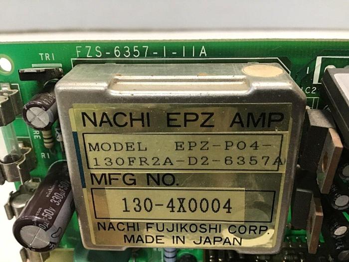 Used NACHI Circuit Board FZS-6357-1-11A #111963