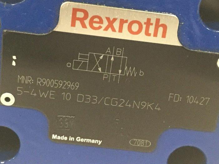 Used REXROTH Valve 54WE10D33/CG24N9K4 Used #105262
