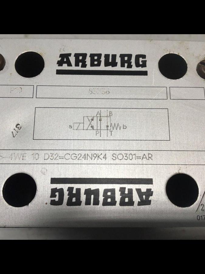 Used ARBURG Servo Valve 54WE10D32/CG24N9K4 SO301AR USED