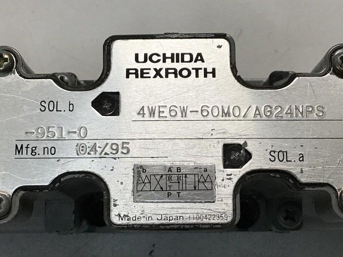 Used REXROTH Valve 4WE6W0M0/AG24NPS9510 #111763