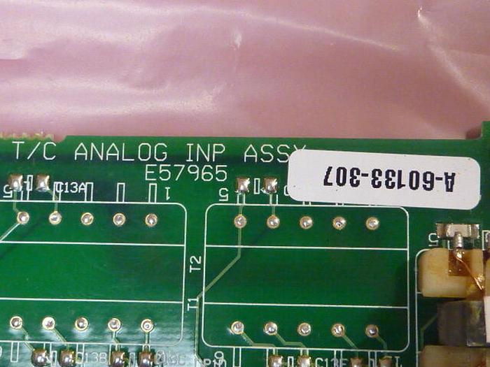 Used BARBER COLMAN Temp Ctl Analog Input Board A-60133-307 Used