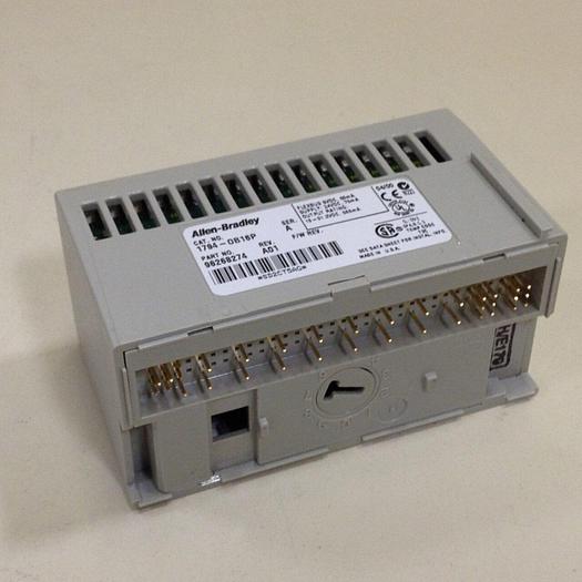 Used ALLEN BRADLEY I/O Module 1794-OB16 SER A #71872