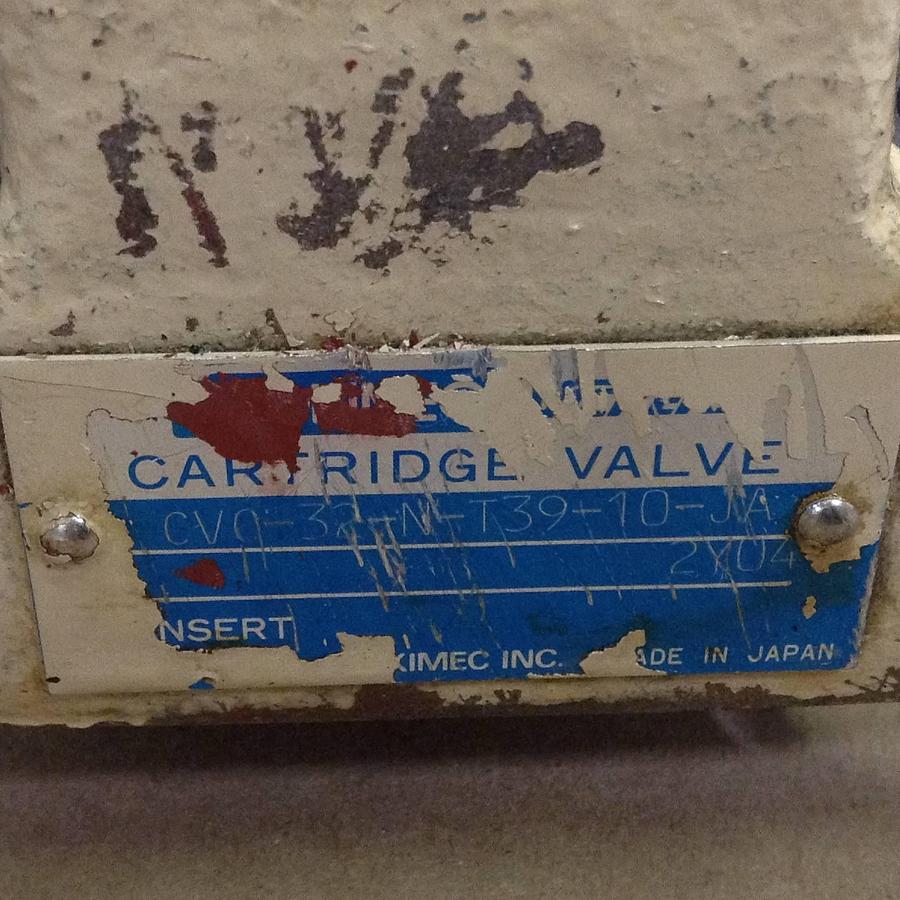 Used VICKERS Cartridge Valve CVC32NT3910JA Used