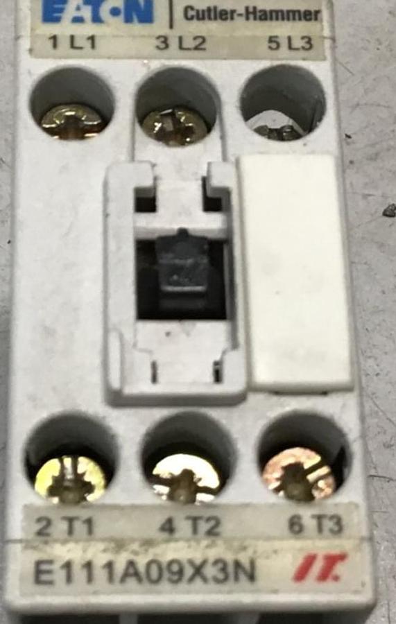 Used EATON CORP Contactor E111A09X3N USED