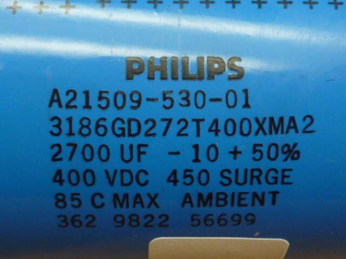Used PHILIPS Capacitor A21509-530-01 #36646