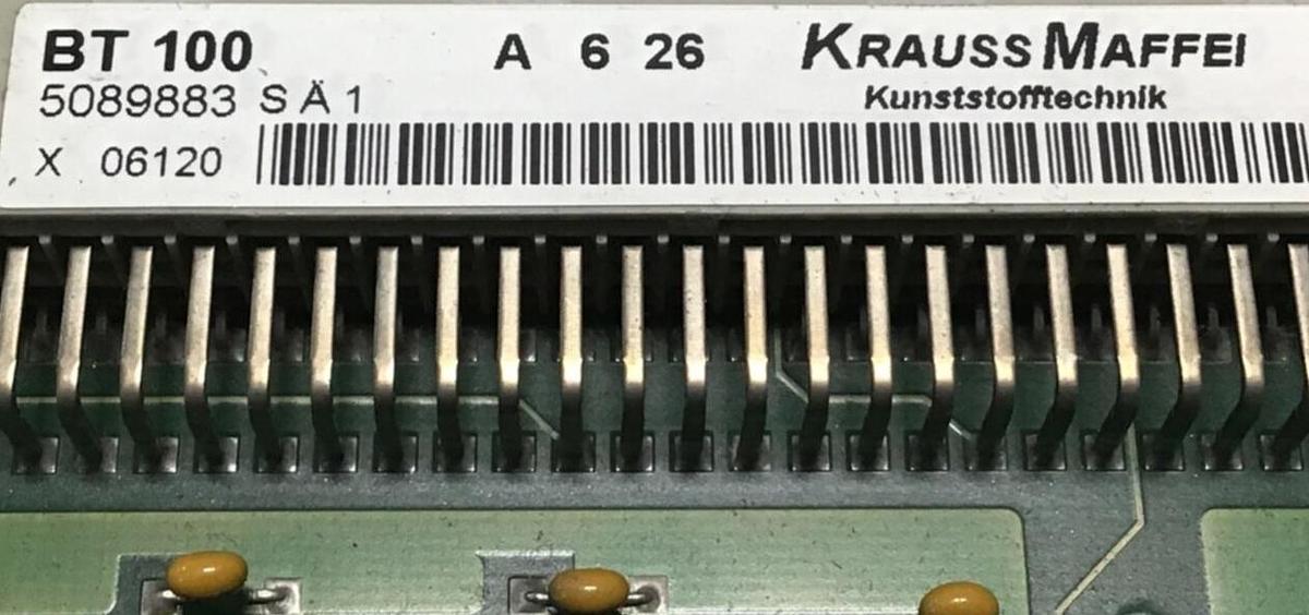 Used KRAUSS MAFFEI Circuit Board 5089883 BT100 CR100 AE2 5004233 USED