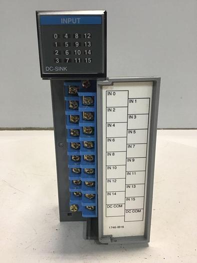 Used ALLEN BRADLEY Input Module 1746-IB16 SER C #127237