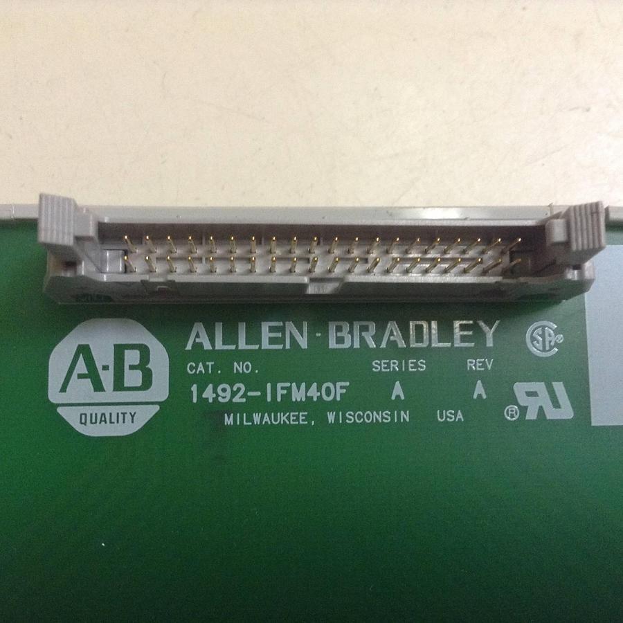 Used ALLEN BRADLEY Interface Module 1492-IFM40F SER A Used
