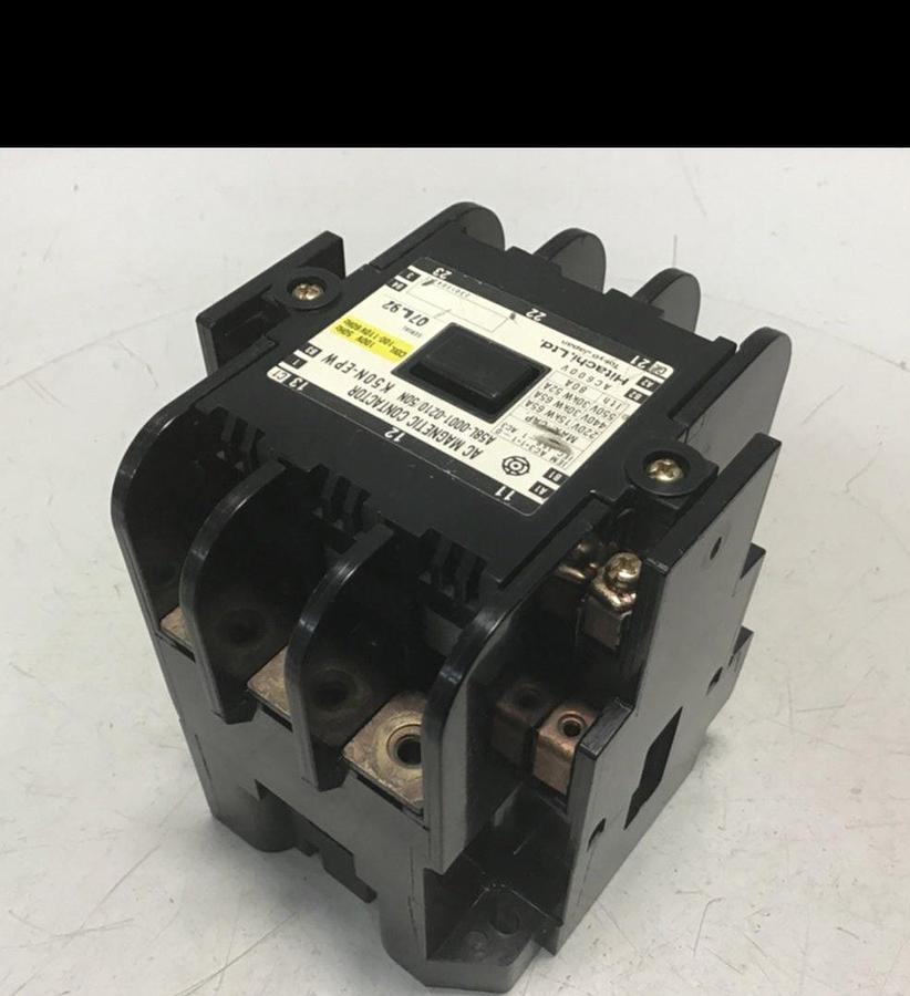 Used HITACHI AC Magnetic Contactor K50N-EPW USED
