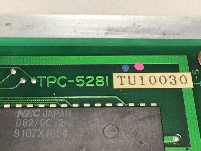 Used UBE INDUSTRIES Temp Unit Control Panel TPC-5281 #114035