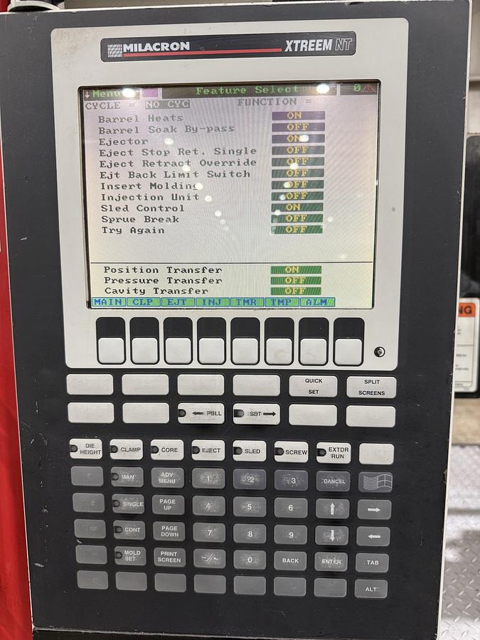 Used 1999 CINCINNATI MILACRON 310 Ton Injection Molding Machine MT310-22 USED #151852