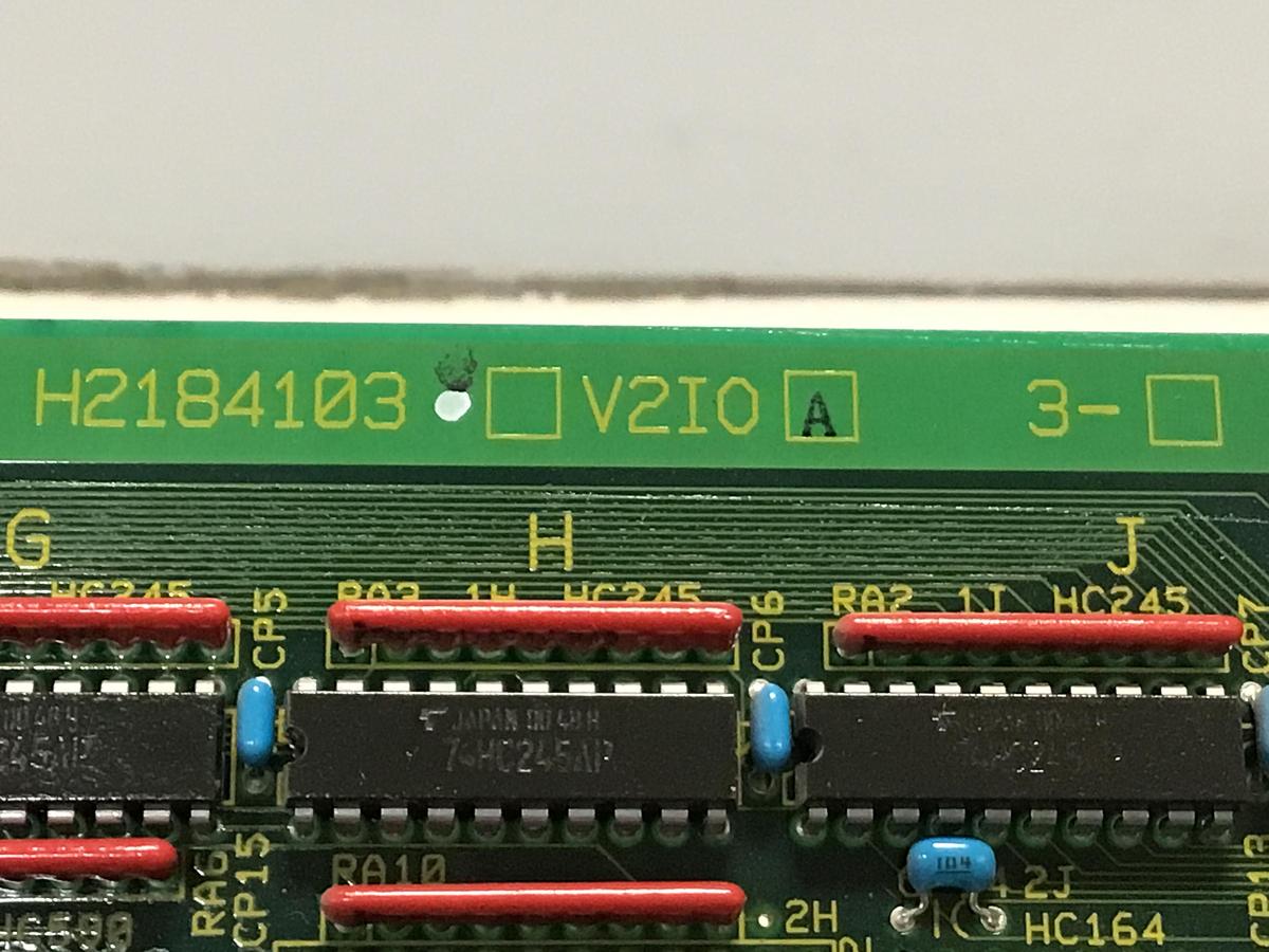 Used TOSHIBA H2184103 Circuit Board Used #120038