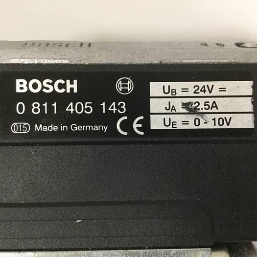 Used BOSCH Valve 0 811 403 108 SERVO Used