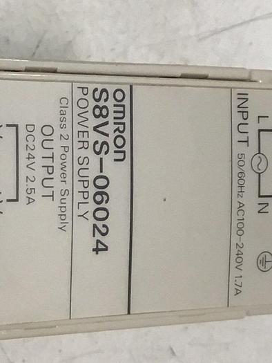 Used OMRON Power Supply S8VS-06024 #122445