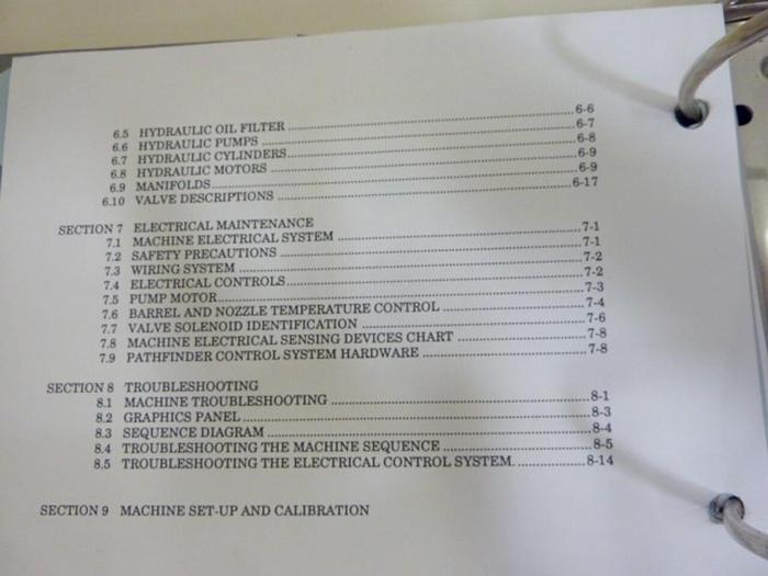 Used VAN DORN Machine Operation & Maintenance Manual MTD(P)-2/90-1 #65163