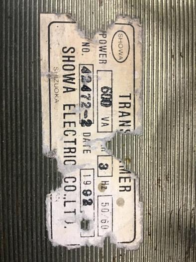 Used SHOWA Transformer 42472-2 #134932