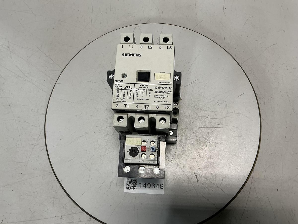 Used SIEMENS 3TF4822-OAK6