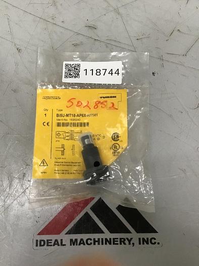 Used TURCK ELEKTRONIK Proximity Switch BI5U-MT18-AP6X-H1141 #118744