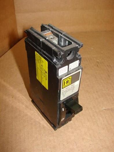 Used SQUARE D 15 Amp Circuit Breaker FAL12015 #21234