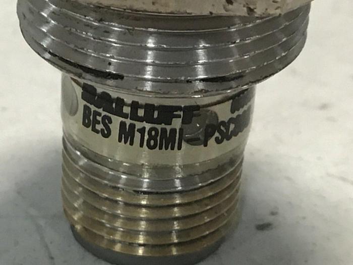 Used BALLUFF Inductive Sensor BES M18MI-PSC80B-S04G #116099
