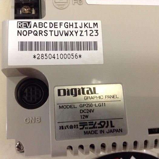 Used SAILOR Digital Graphic Panel GP250-LG11 Used