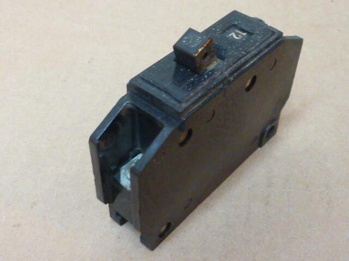 Used WESTINGHOUSE 20 Amp Circuit Breaker QUICKLAG QC120 #31372