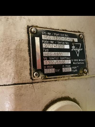 Used PLEIGER M0S 1300-05-003