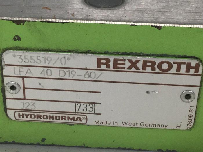 Used REXROTH Valve LFA40D1960 #105656