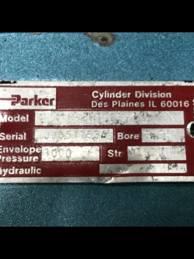 Used PARKER Sled Cylinder H-2HT-2.3 USED