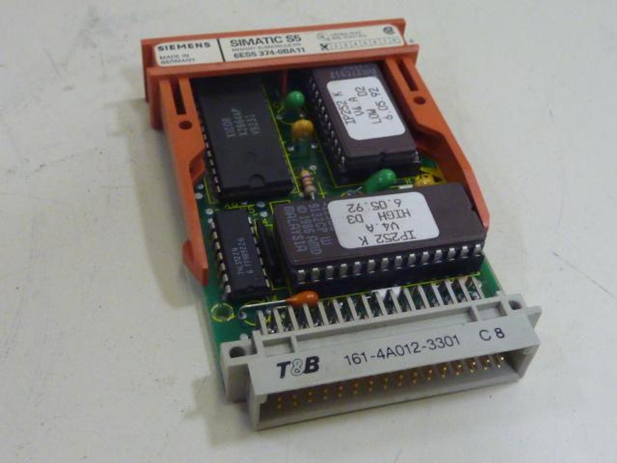 Used SIEMENS / VAN DORN SIMATIC S5 Memory 6ES5 374-0BA11 Used