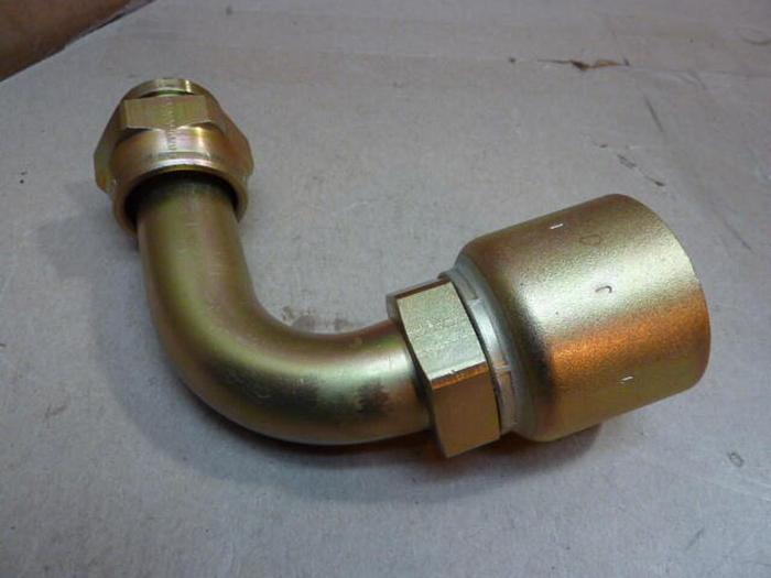 PARKER HYDRAULIC CRIMP HOSE FITTING ELBOW S1457422-1 #29961