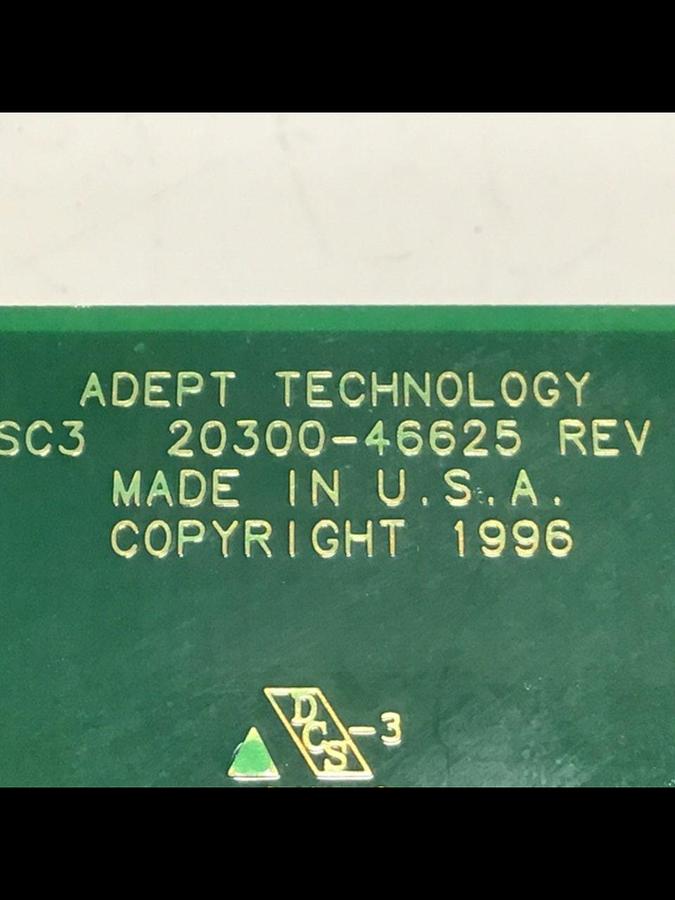 Used ADEPT Circuit Board 20300-46625 #118144