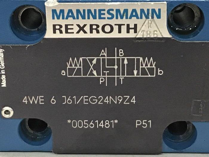 Used REXROTH Valve 4WE6J61EG24N9Z4 #116368