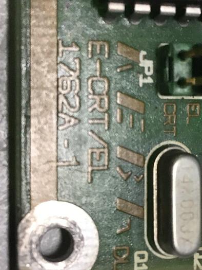 Used KEBA Circuit Board E-CRT/EL 1762A-1 #115764